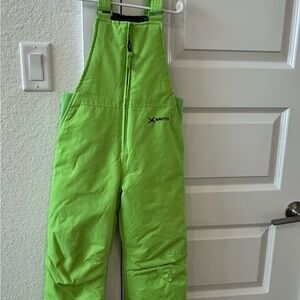 Arctix Bright Lime Green Kids Snow Bib